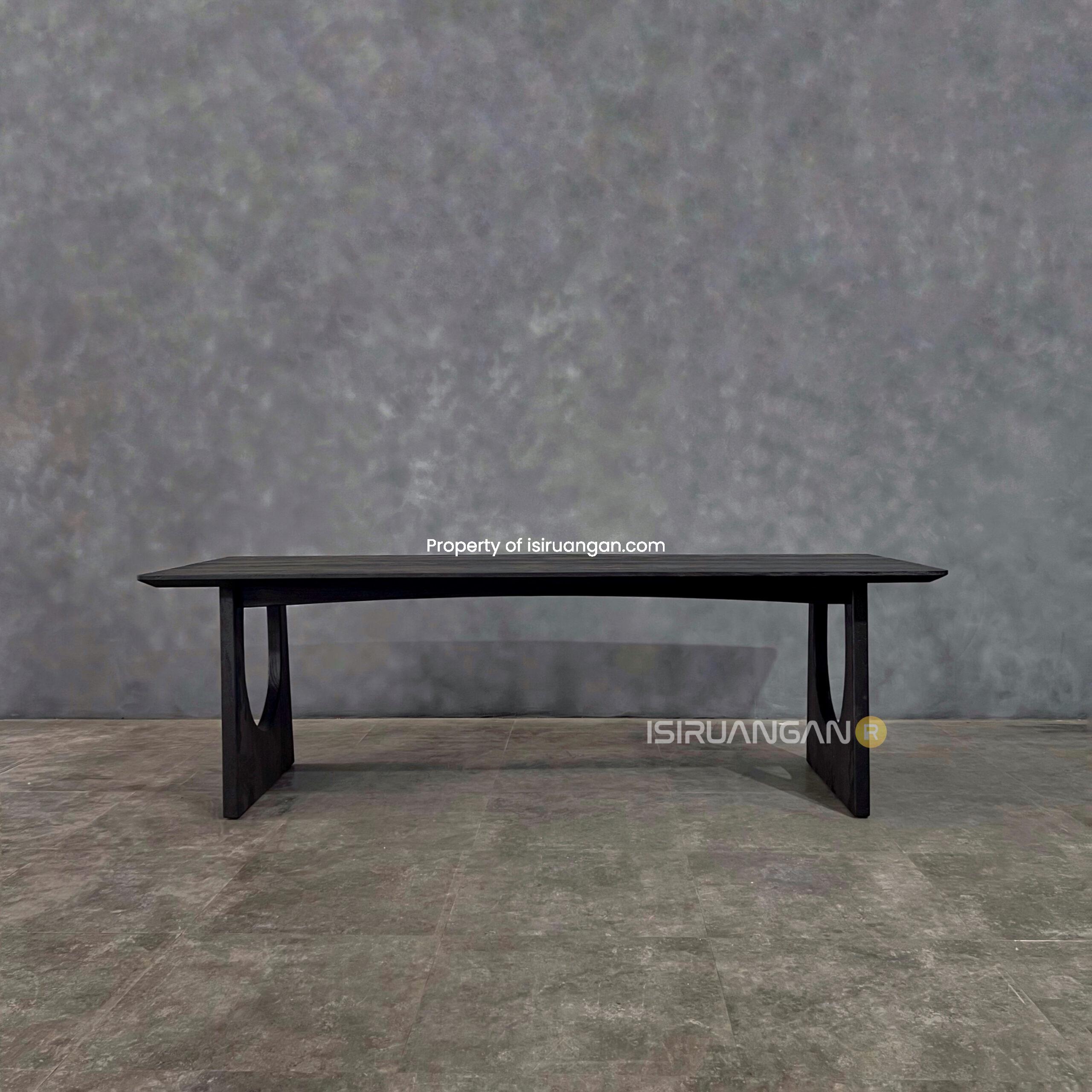 Meja Makan Kayu Jati Rustic meja kayu jati rustic