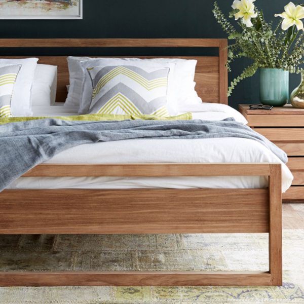 Tempat Tidur Light Teak - Gambar 2