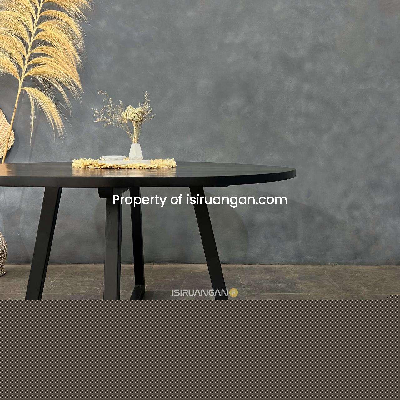 Round Teak dining table Round Teak dining table - Gambar 14