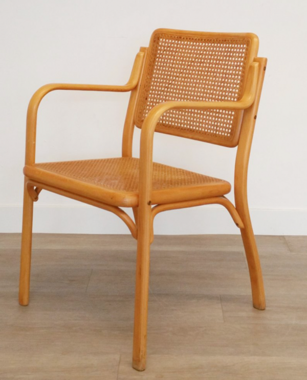 Golden Rattan Dining Chair - Gambar 5