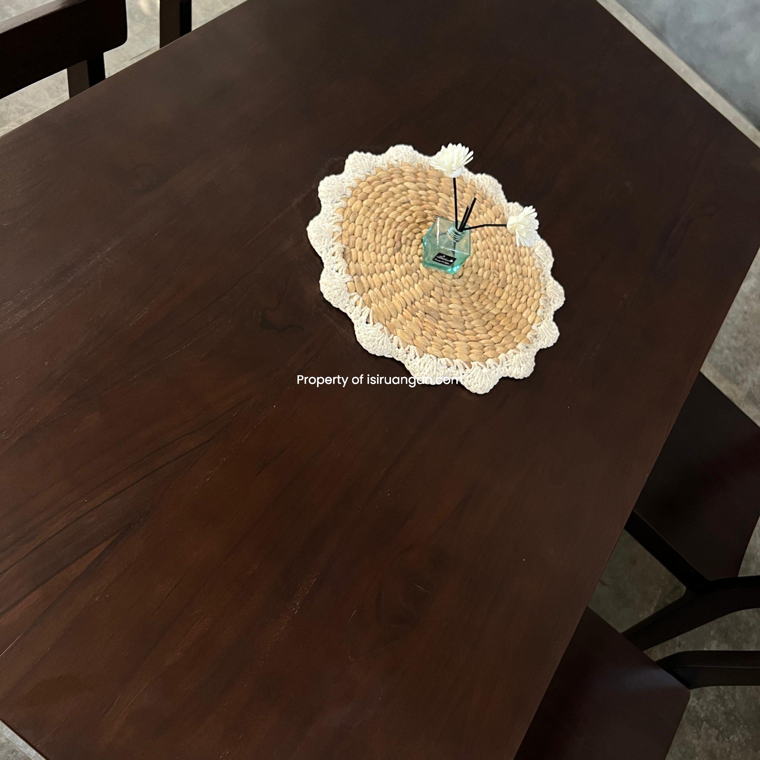 Set Meja Makan Monroe meja makan monroe