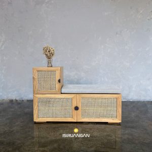 Rak Sepatu Rotan