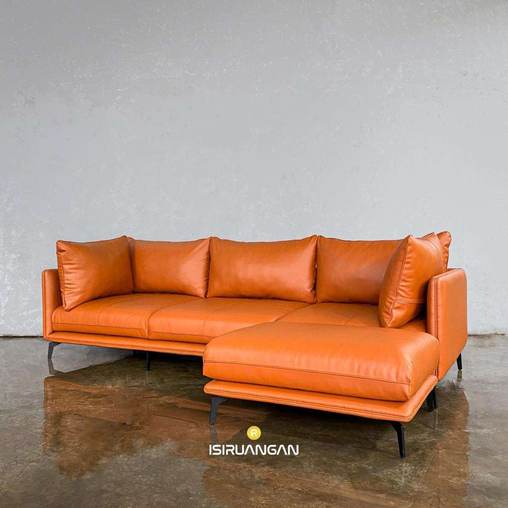 Sofa Browny L Seater Sofa Browny L Seater - Gambar 3