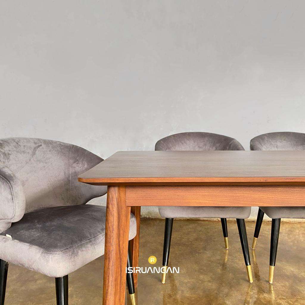 Set Meja Makan Maven Set Meja Makan Maven - Gambar 3