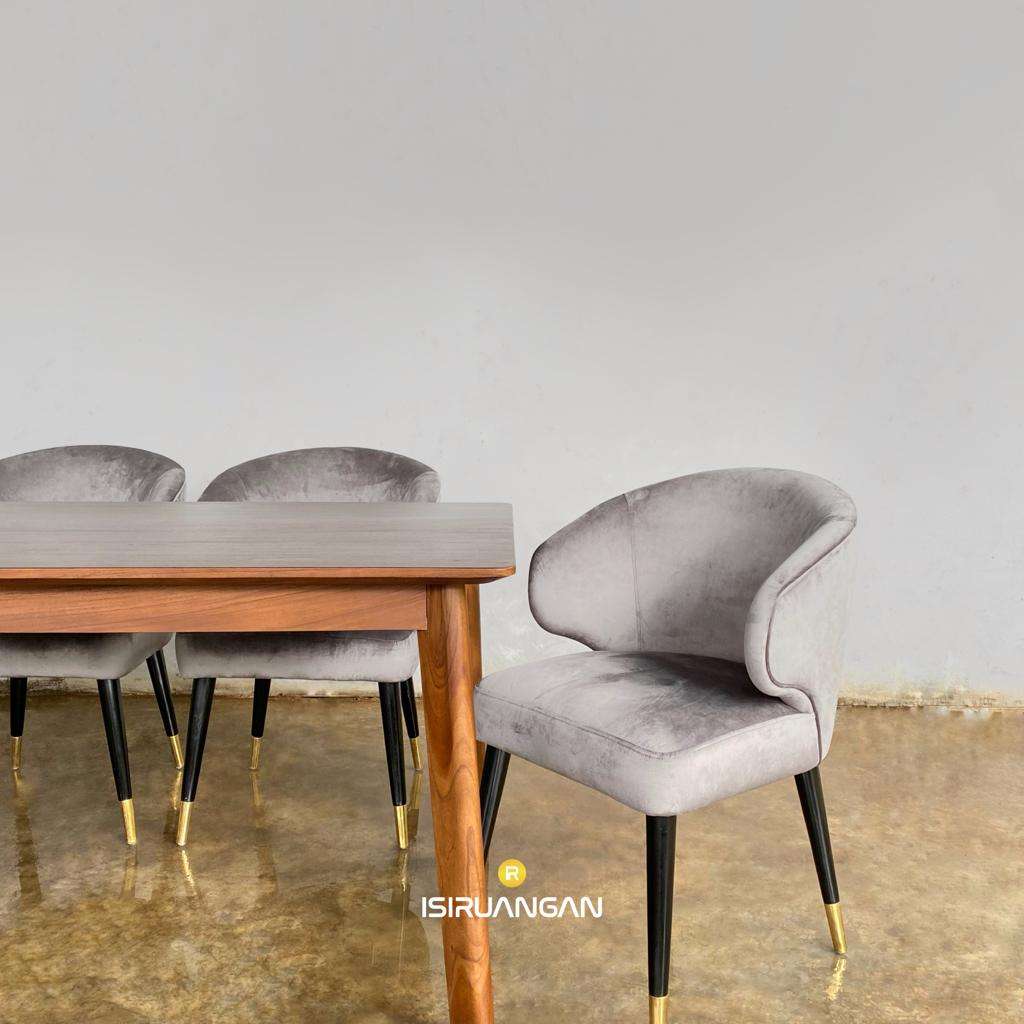 Set Meja Makan Maven Set Meja Makan Maven - Gambar 4