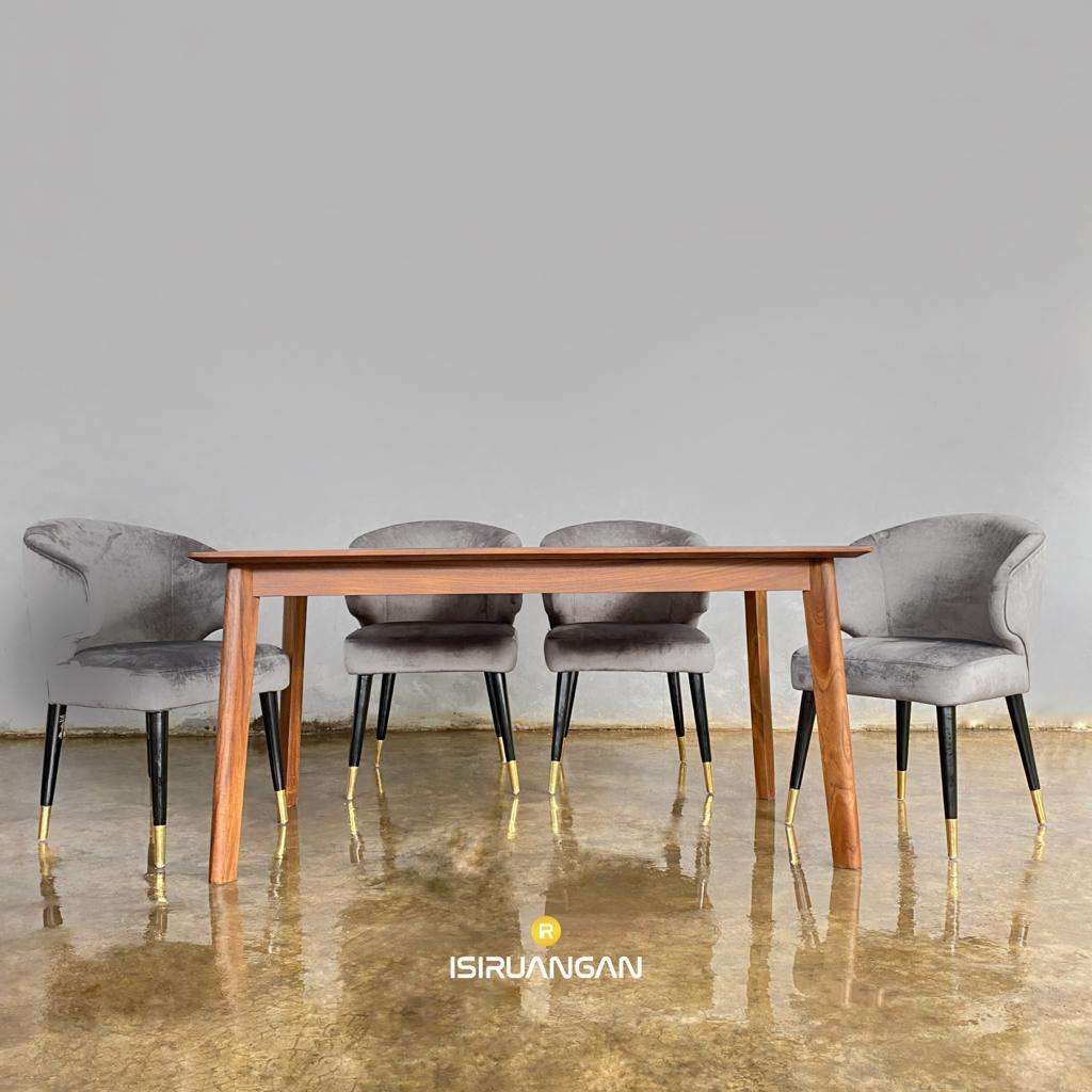 Set Meja Makan Maven Set Meja Makan Maven - Gambar 2