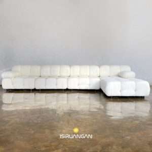 sofa nadya 4 Seater + Ottoman