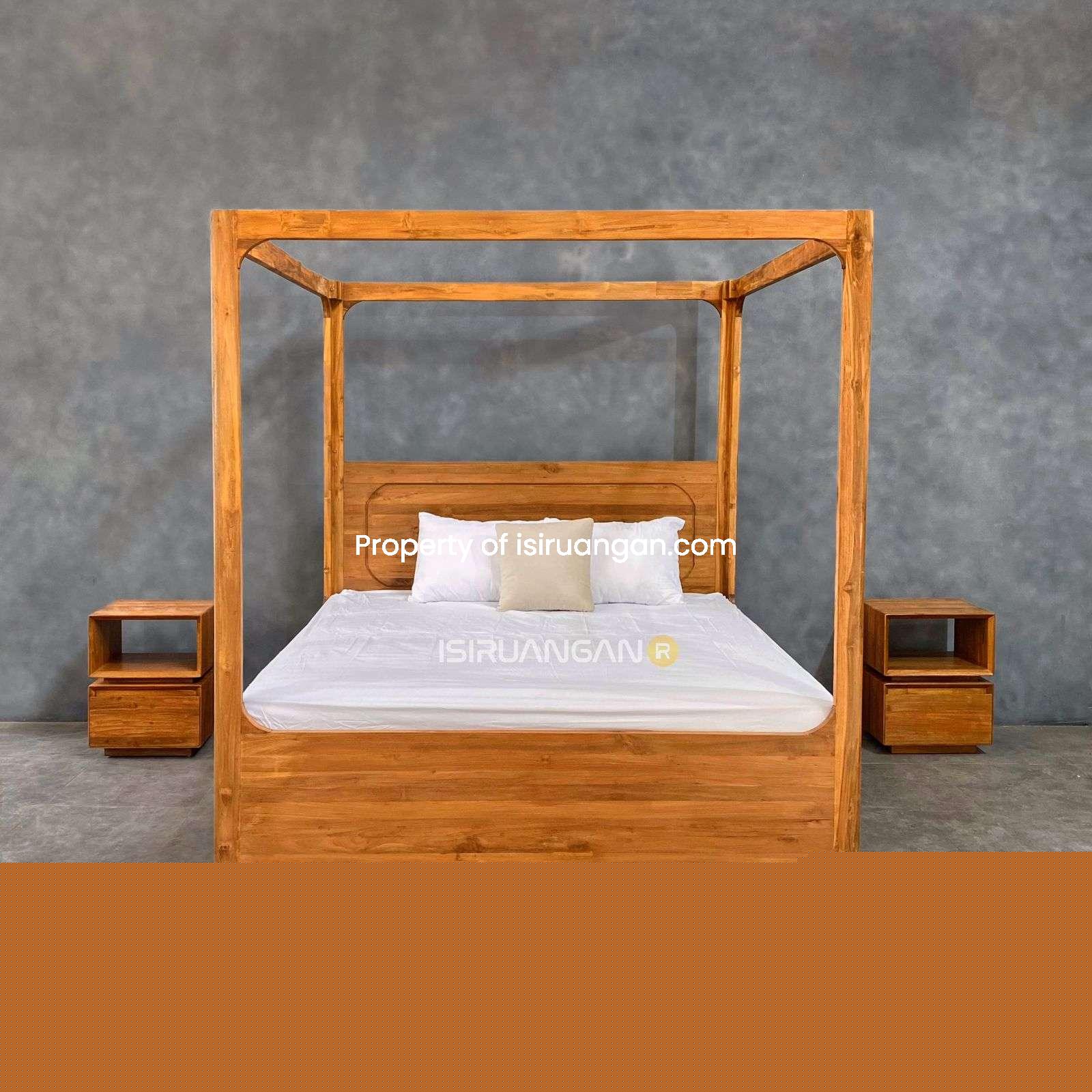 Nakas Minimalis Seraphina SET DIPAN kayu jati