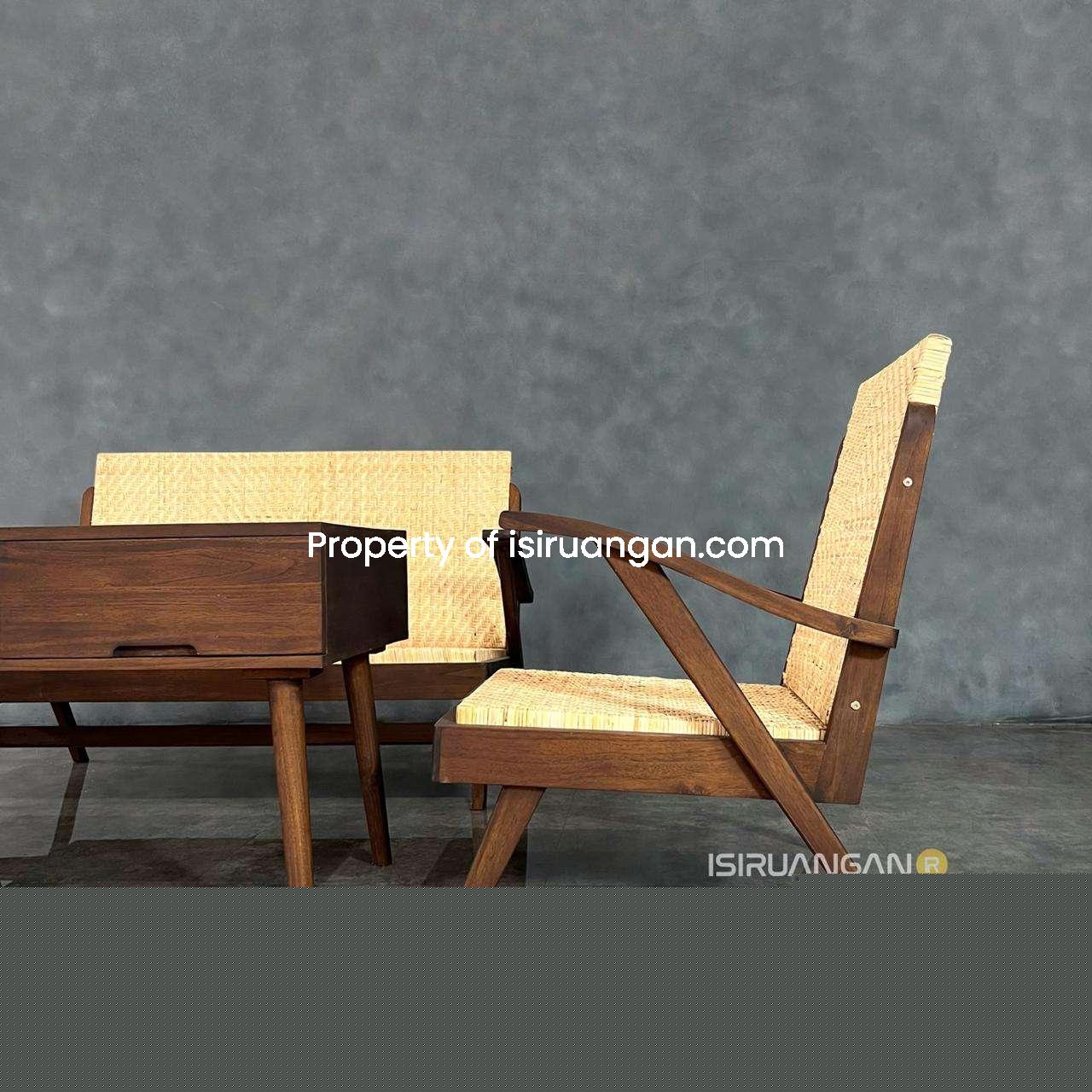 Set Meja Tamu Retro set meja tamu rotan