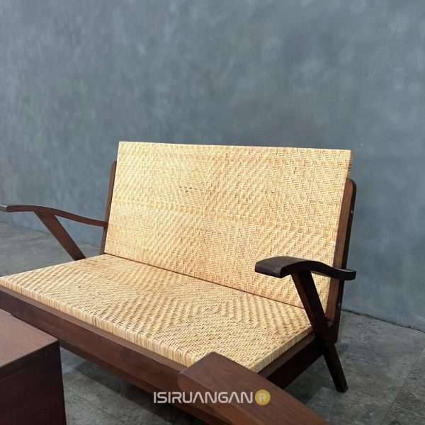 set meja tamu rotan