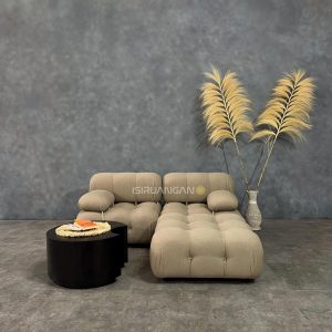 sofa nadya 2 seater ottoman
