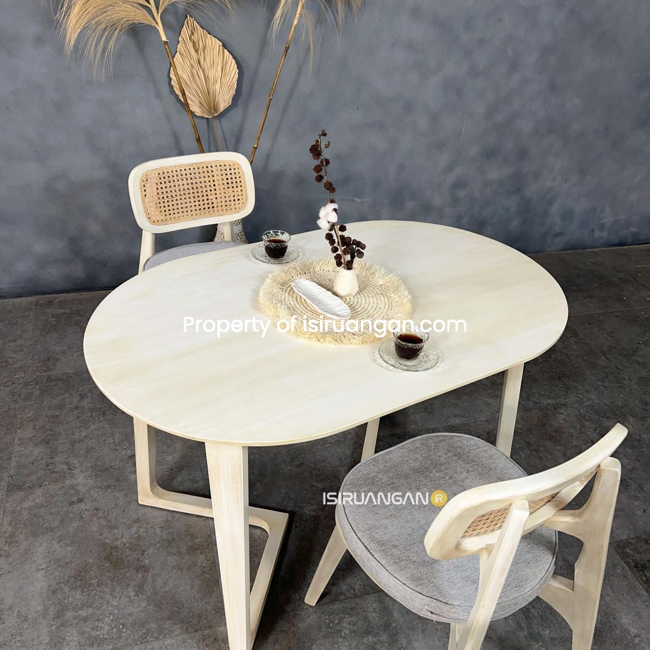 Meja Makan Minimalis Orazio Oval meja makan minimalis orazio oval