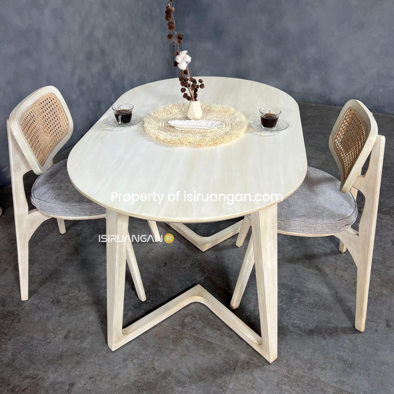 Meja Makan Minimalis Orazio Oval meja makan minimalis orazio oval