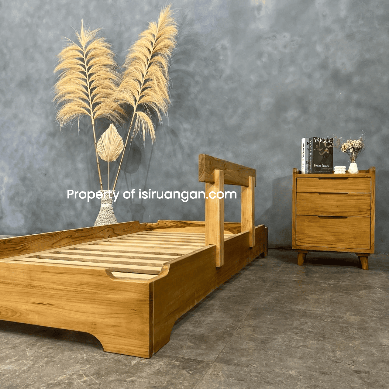 Tempat Tidur Minimalis Denisa tempat tidur kayu jati denisa