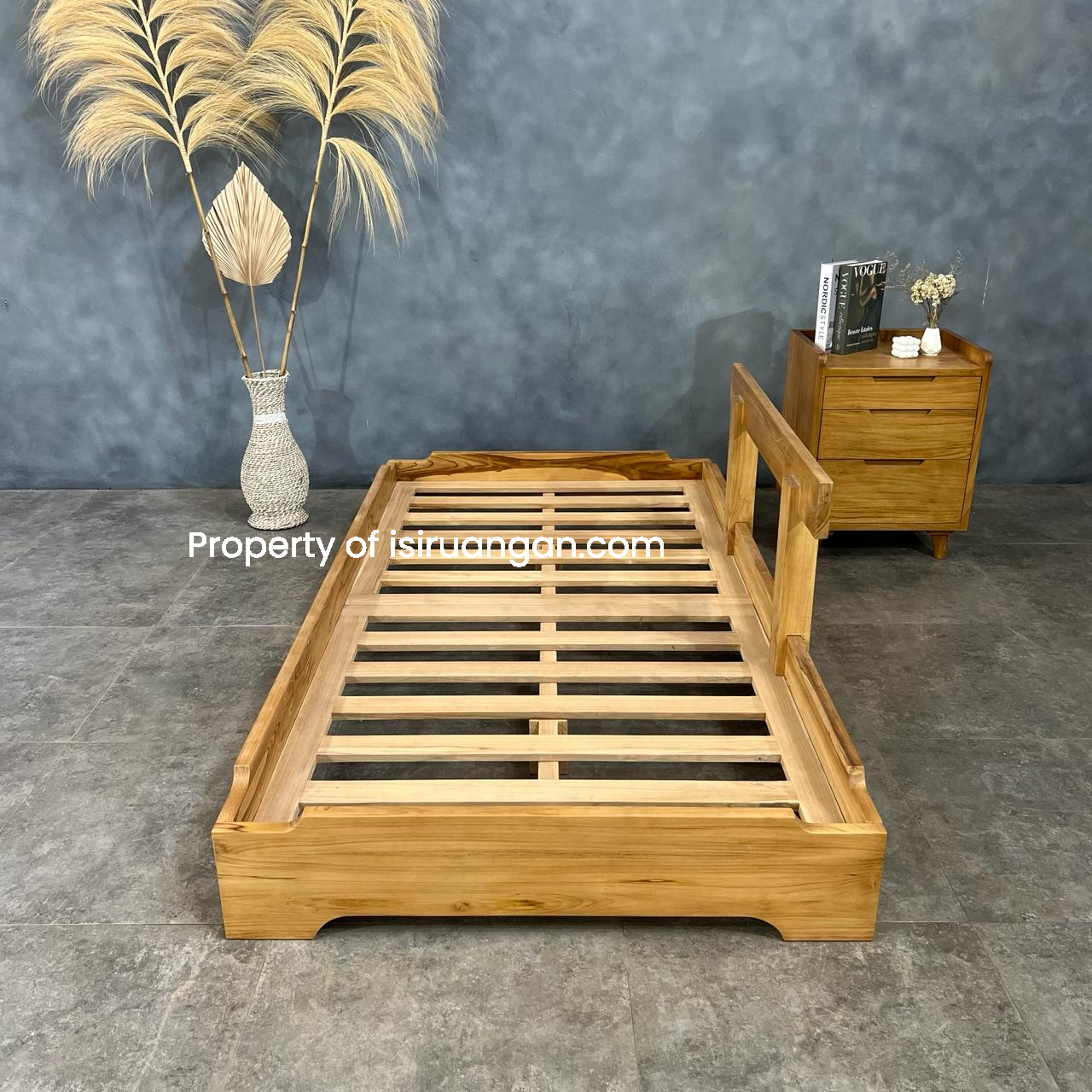 Tempat Tidur Minimalis Denisa tempat tidur kayu jati denisa