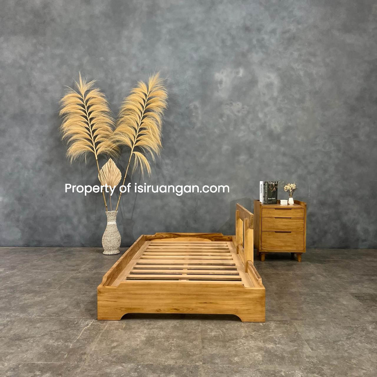 Tempat Tidur Minimalis Denisa tempat tidur kayu jati denisa