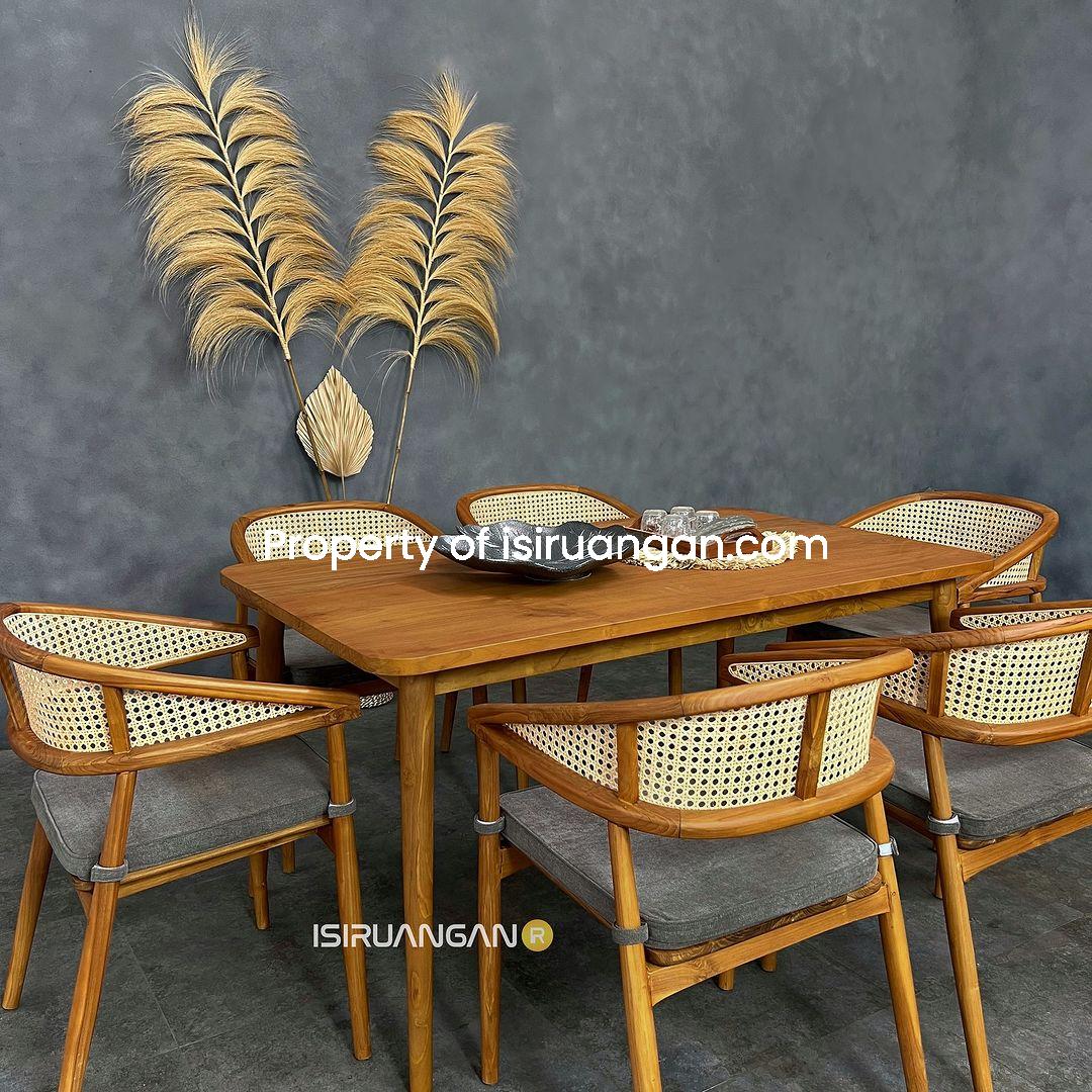 Set Meja Makan Enola Set Meja Makan Enola