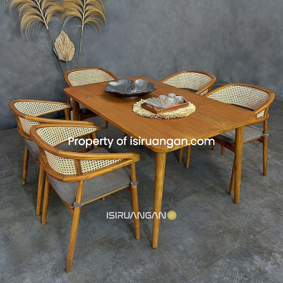 Set Meja Makan Enola Set Meja Makan Enola