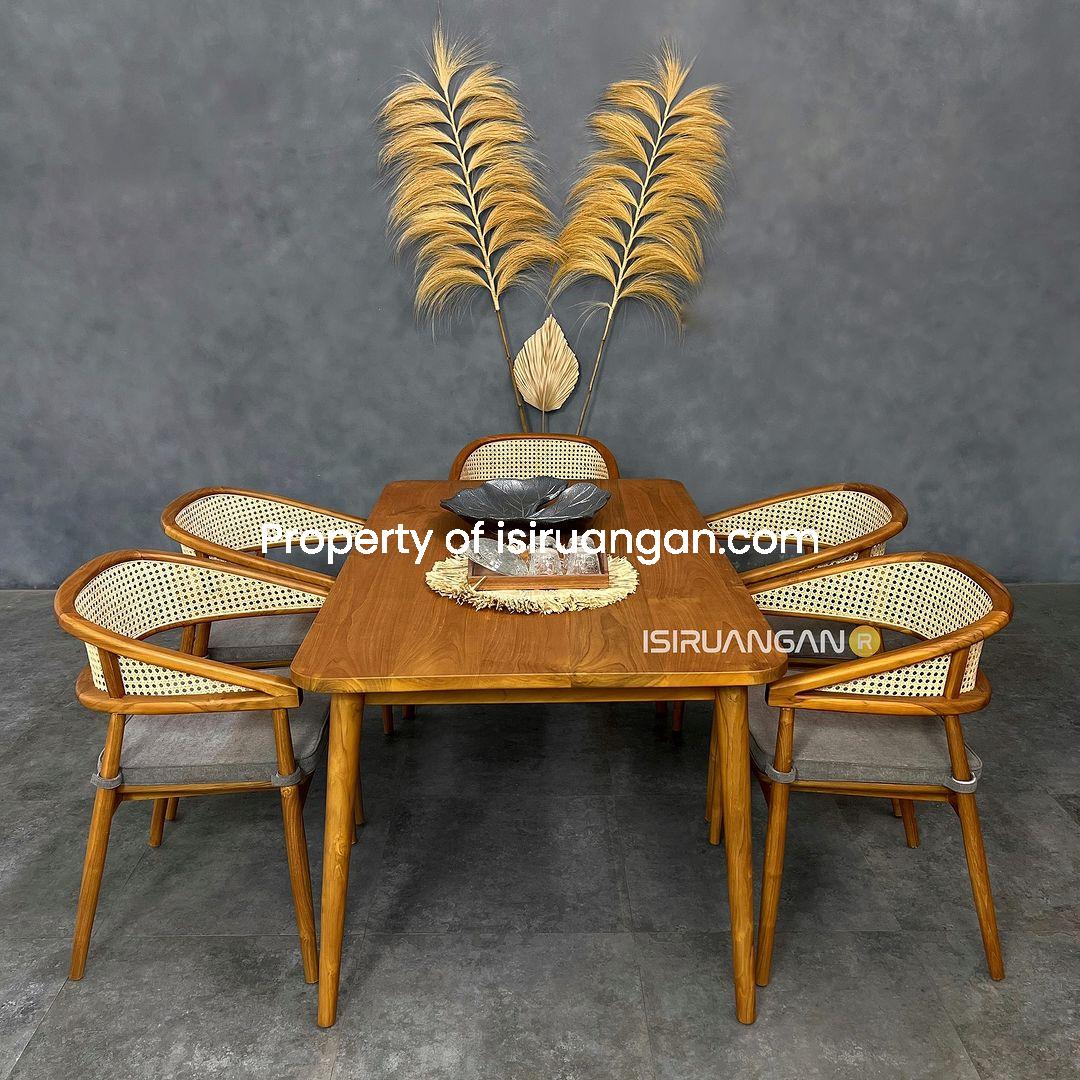 Set Meja Makan Enola Set Meja Makan Enola