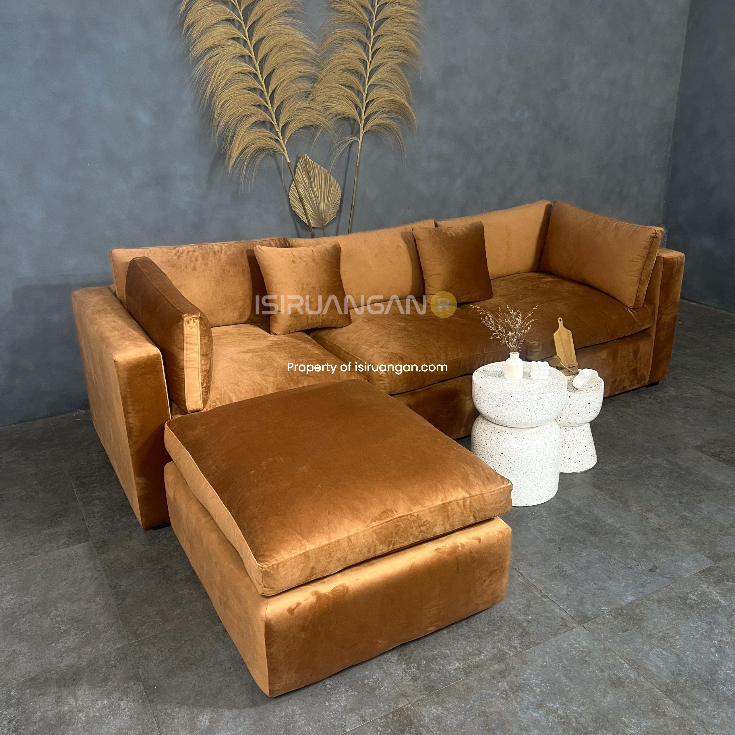 Sofa Minimalis Samona L seater sofa minimalis samona l seater