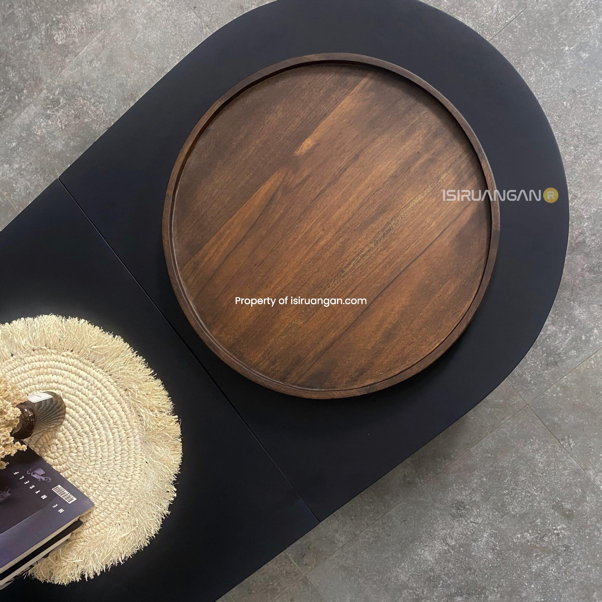 Meja Tamu unik Kayu Jati Plorvis Coffe Table Plorvis