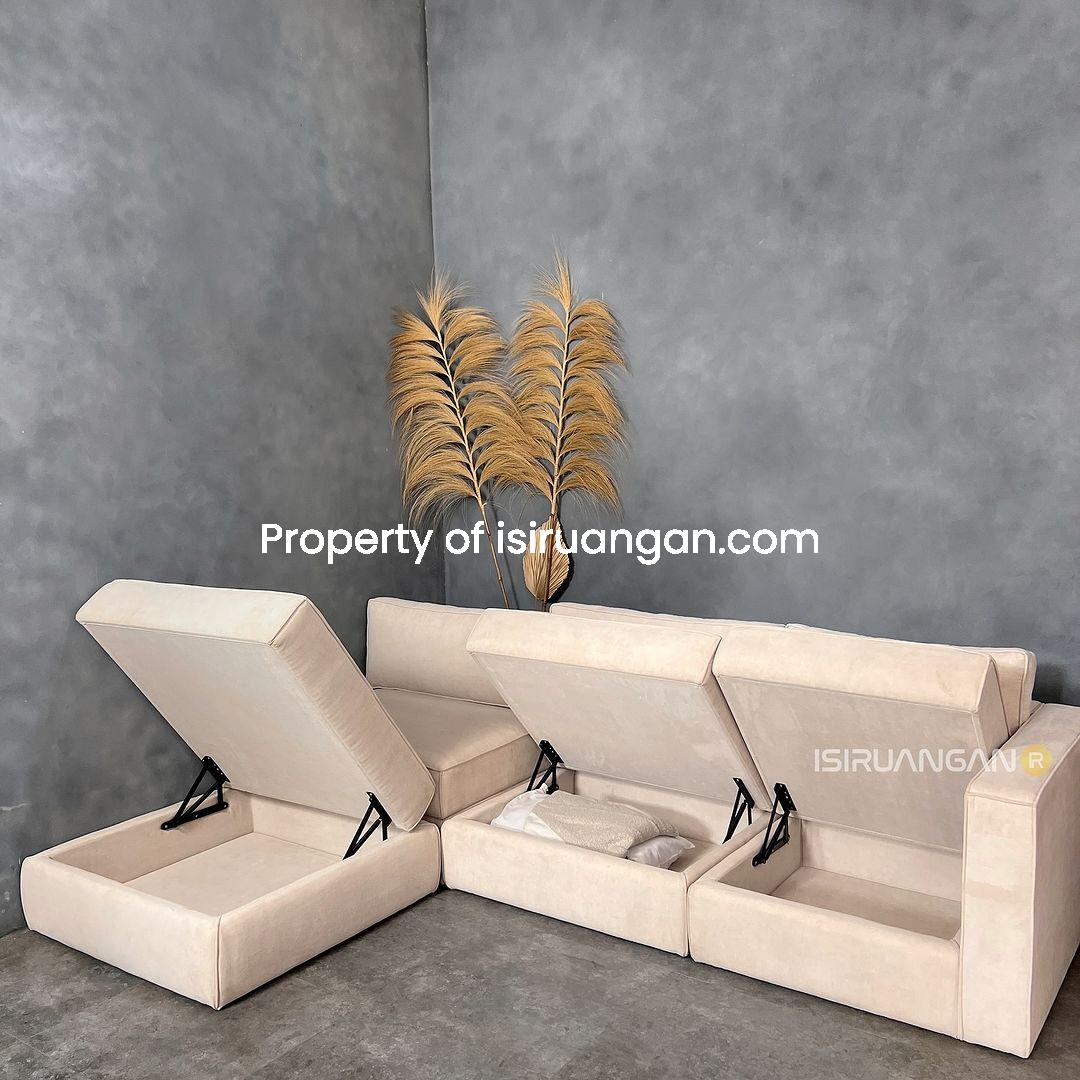 Sofa Samona With storage L seater Sofa Samona With storage L seater