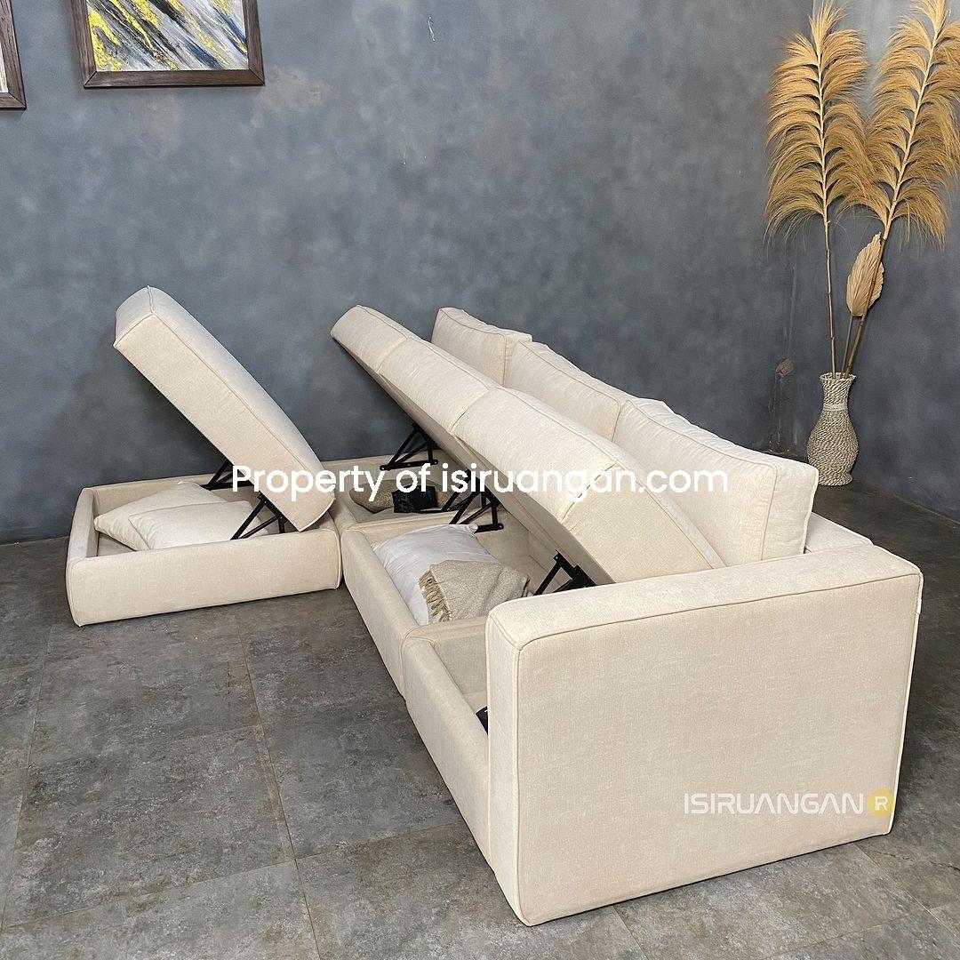 Sofa Samona With storage L seater Sofa Samona With storage L seater