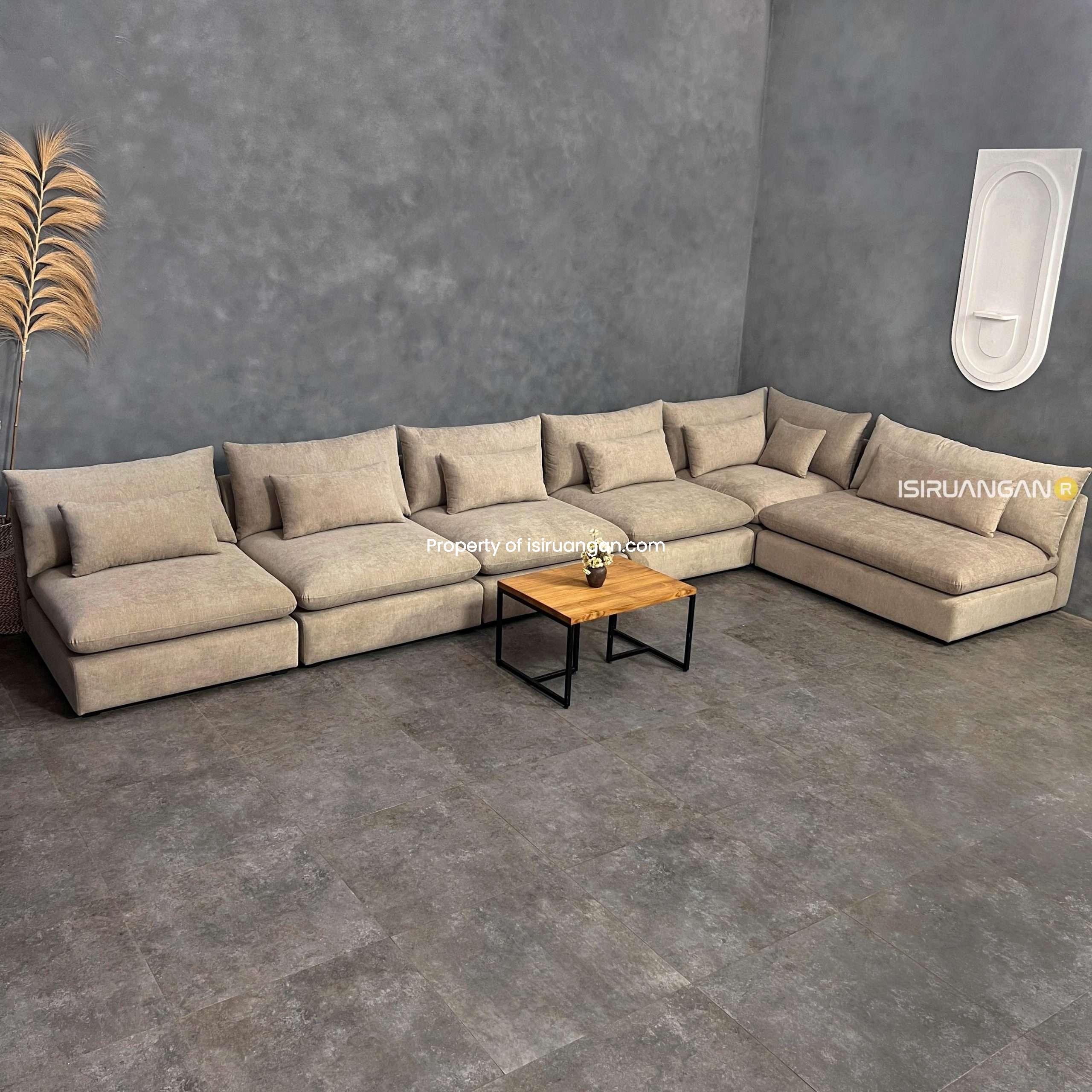 Sofa Nine L Seater Minimalis Sofa Nine L Seater Minimalis