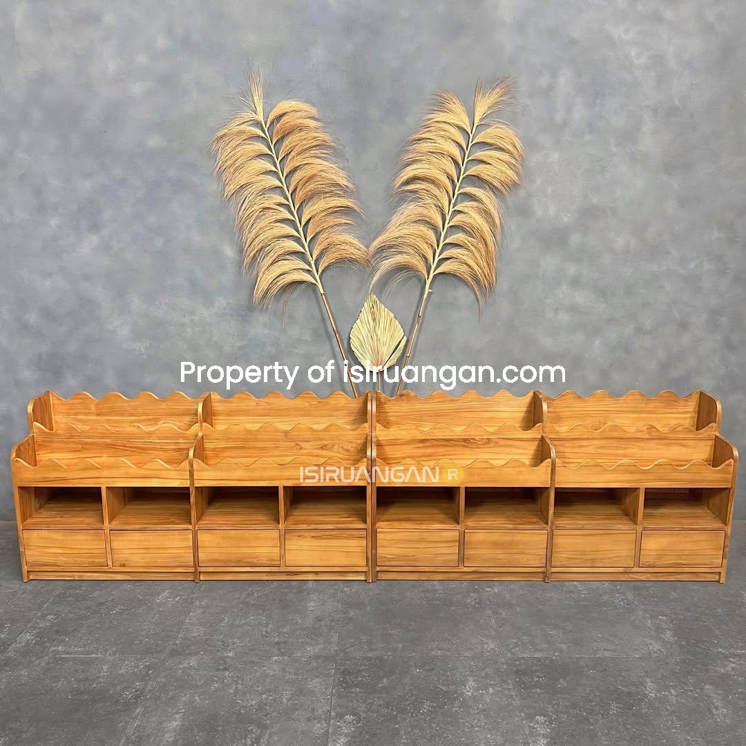 Rak buku Vyor Rak Buku Minimalis Vyor