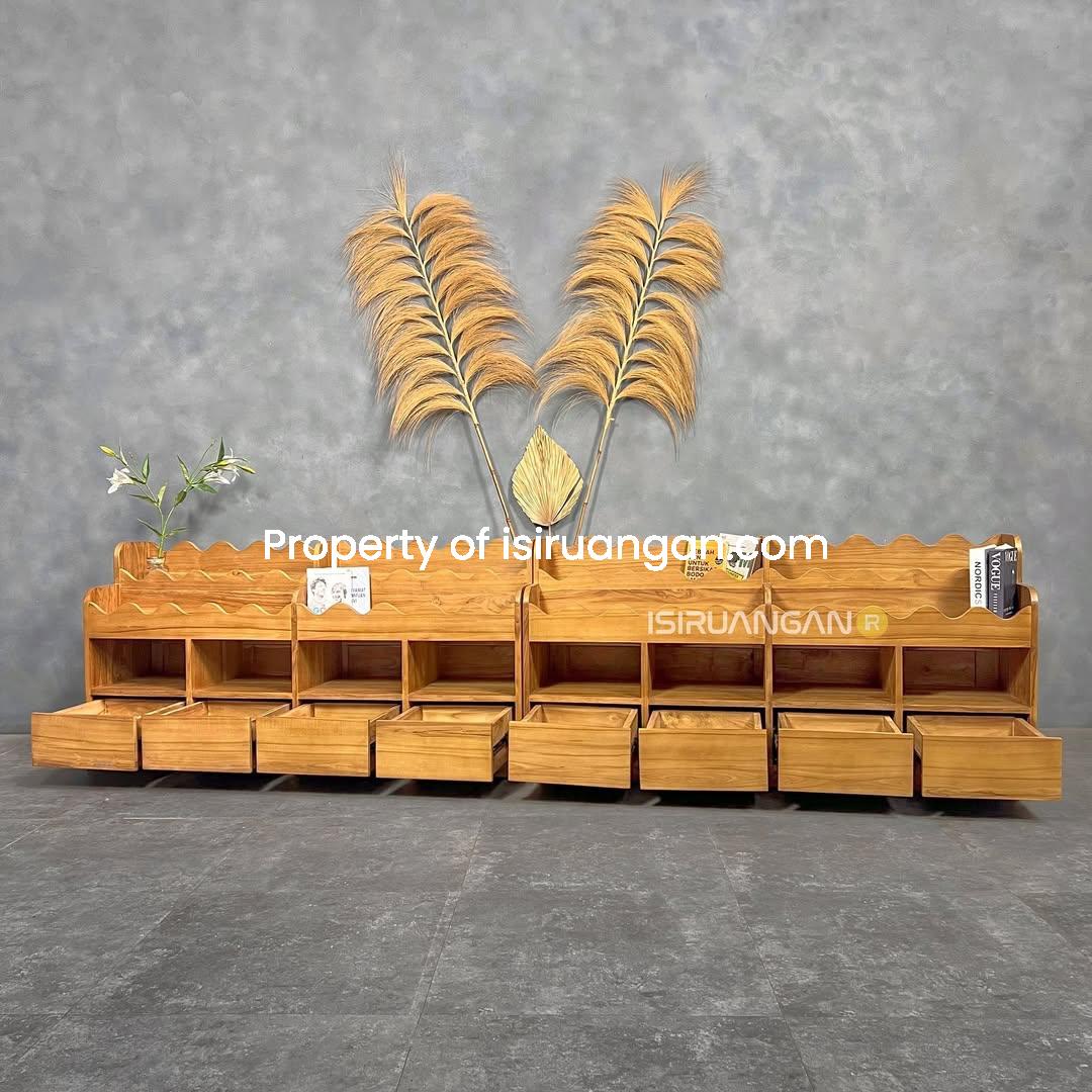 Rak buku Vyor Rak Buku Minimalis Vyor