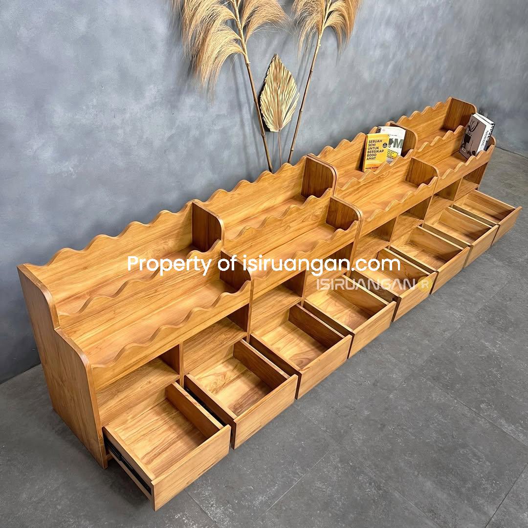 Rak buku Vyor Rak Buku Minimalis Vyor