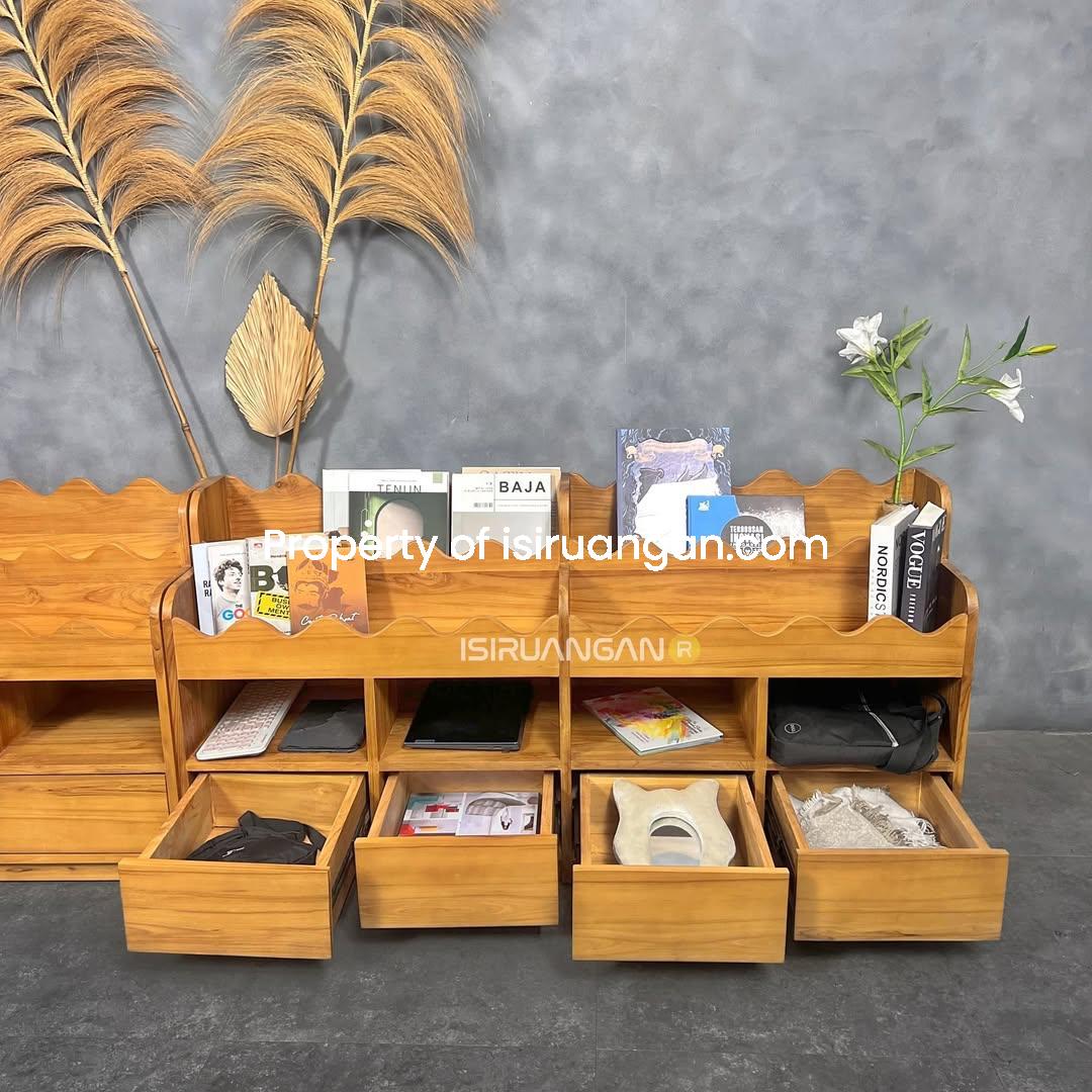 Rak buku Vyor Rak Buku Minimalis Vyor