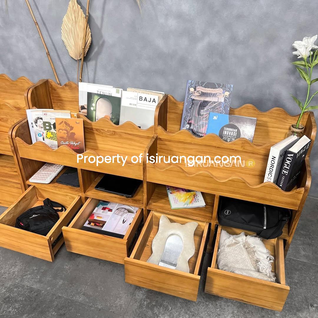 Rak buku Vyor Rak Buku Minimalis Vyor