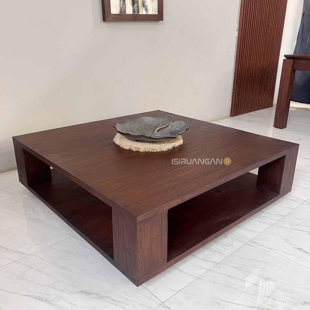 Meja Tamu unik Kayu Jati Ether Meja Tamu Unik Ether