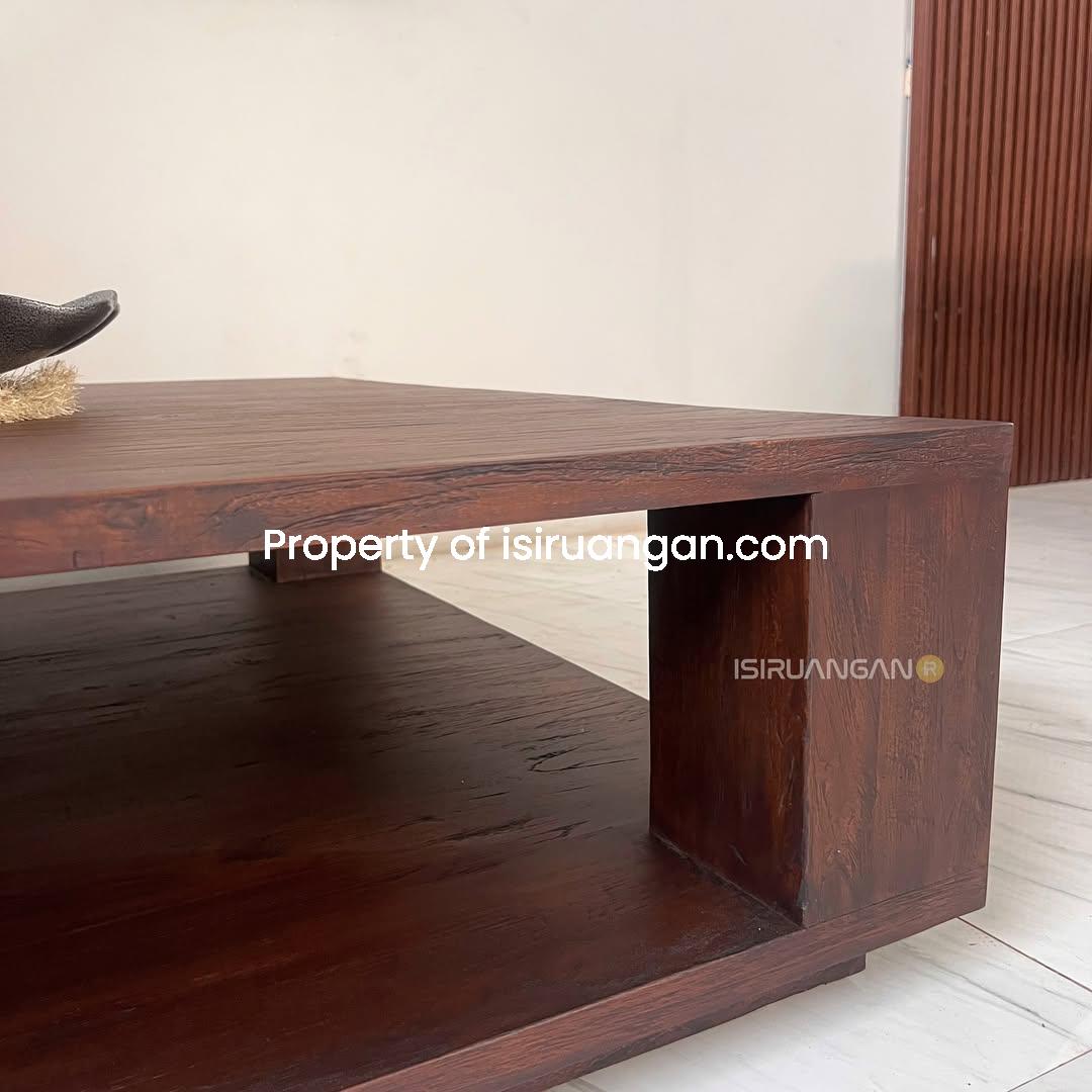 Meja Tamu unik Kayu Jati Ether Meja Tamu Unik Ether