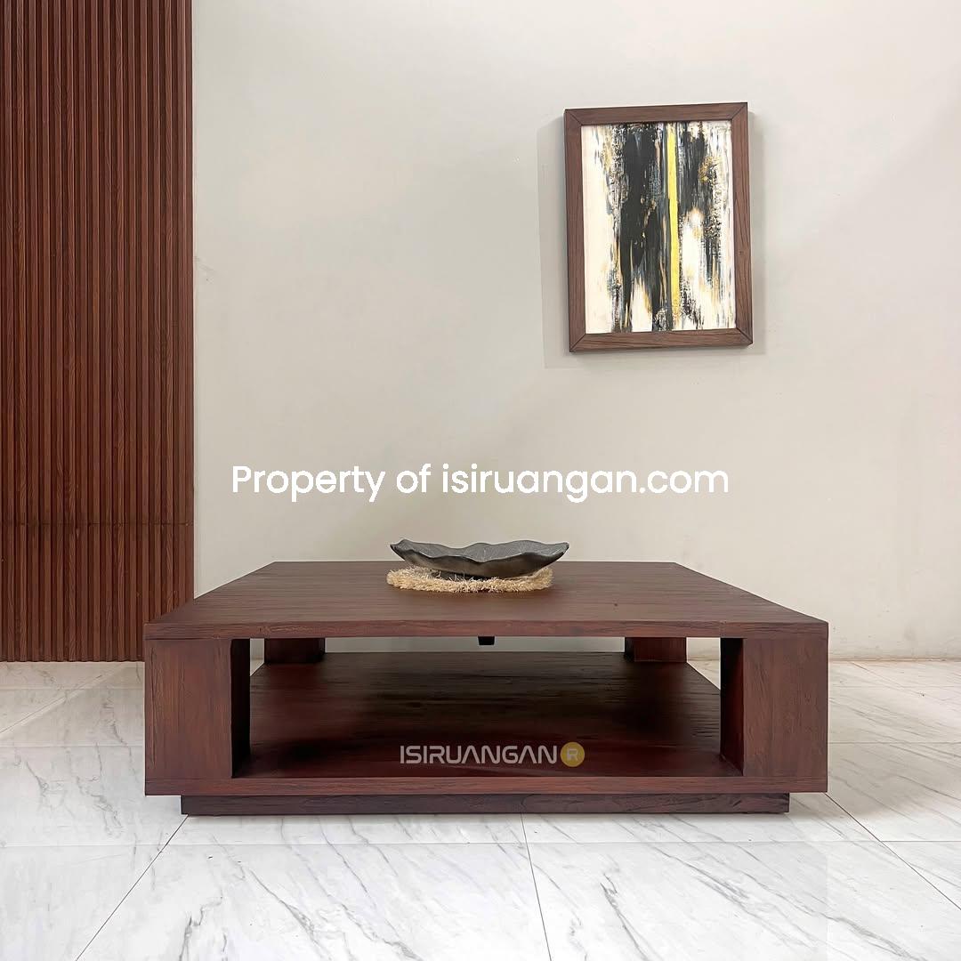 Meja Tamu unik Kayu Jati Ether Meja Tamu Unik Ether