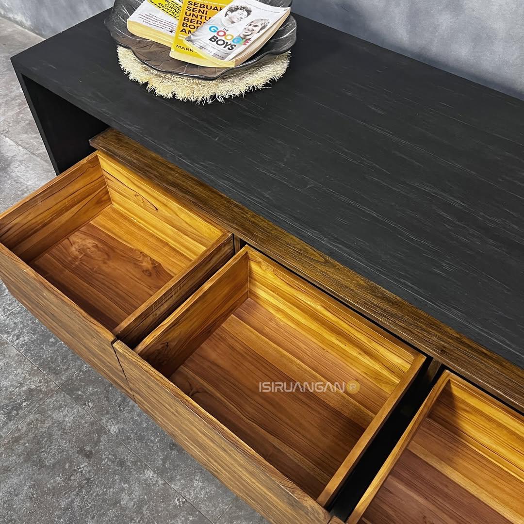 Buffet kayu Jati Gareo Buffet Gareo