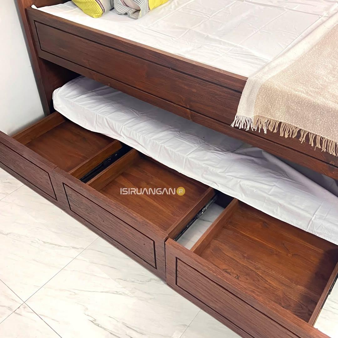 Tempat Tidur Tumpuk Minimalis Edralyn Tempat Tidur Tumpuk Minimalis Edralyn
