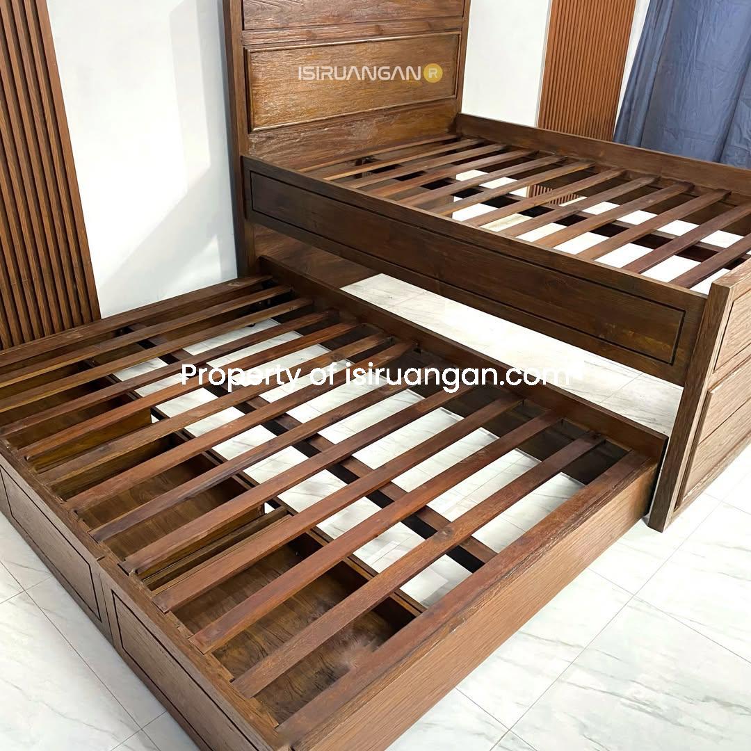 Tempat Tidur Tumpuk Minimalis Edralyn Tempat Tidur Tumpuk Minimalis Edralyn